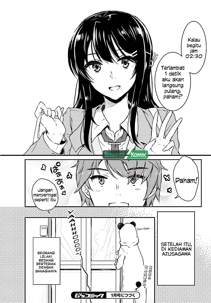 Seishun Buta Yarou wa Bunny Girl-senpai no Yume wo Minai Chapter 10 page 9