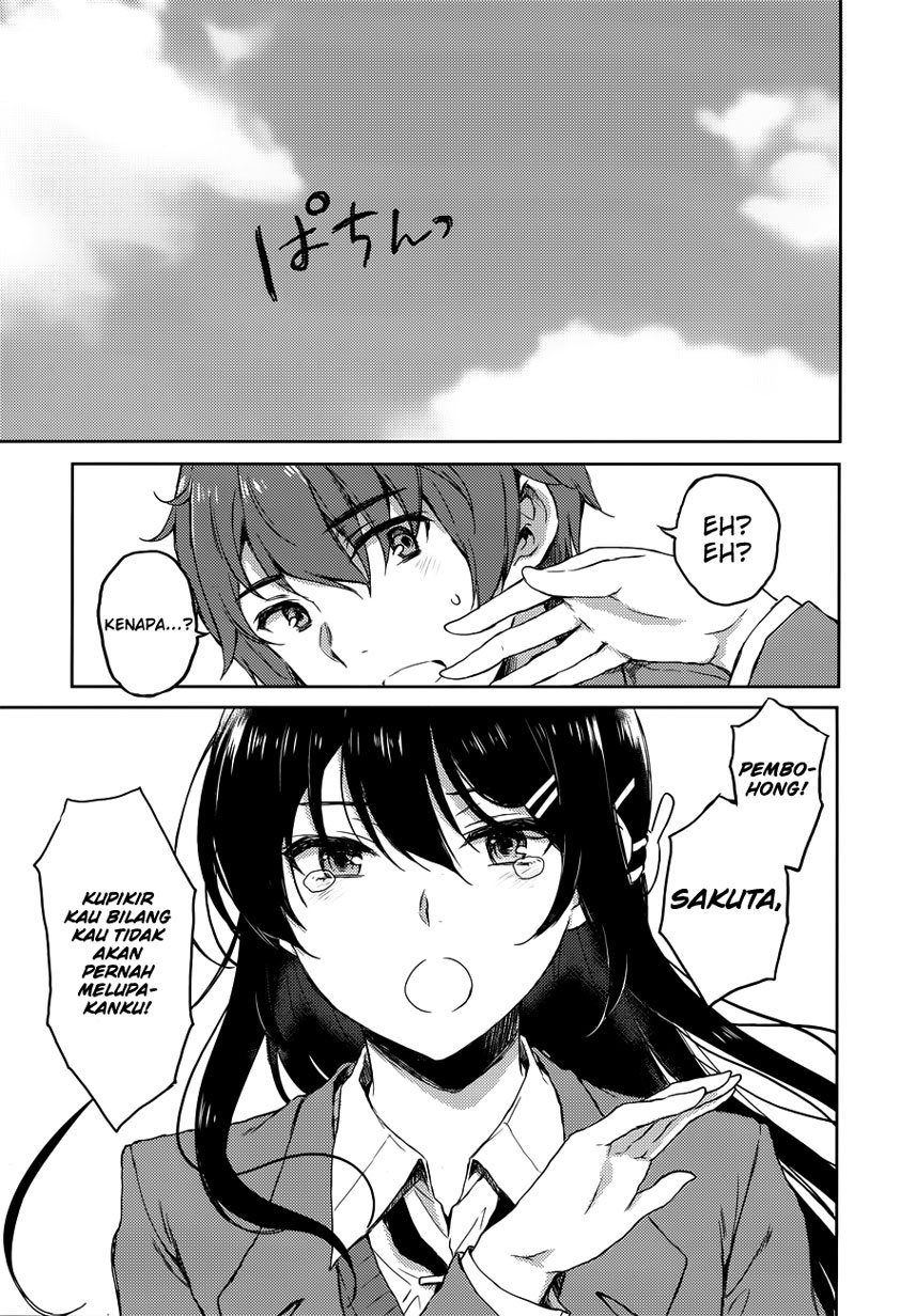 Seishun Buta Yarou wa Bunny Girl-senpai no Yume wo Minai Chapter 21