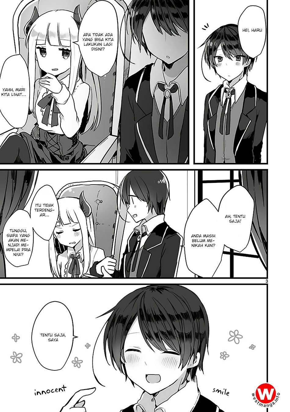 Maou-sama to Kekkonshitai chapter 0 halaman 4