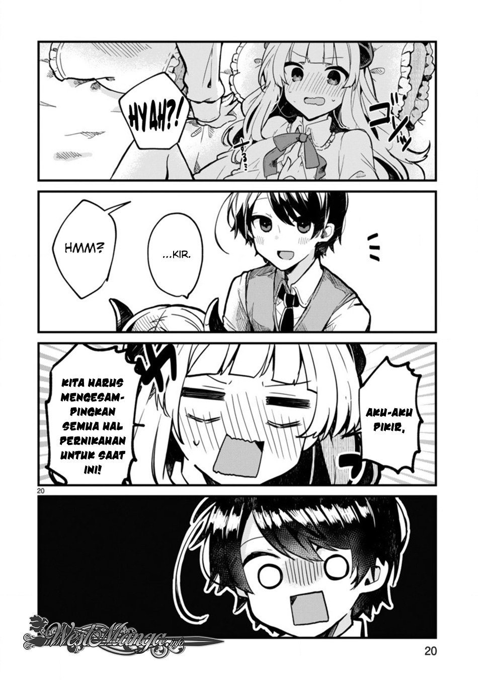Maou-sama to Kekkonshitai chapter 1 halaman 22