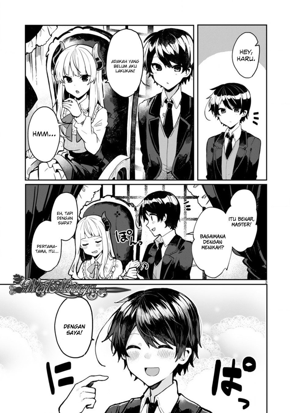 Maou-sama to Kekkonshitai chapter 1 halaman 5
