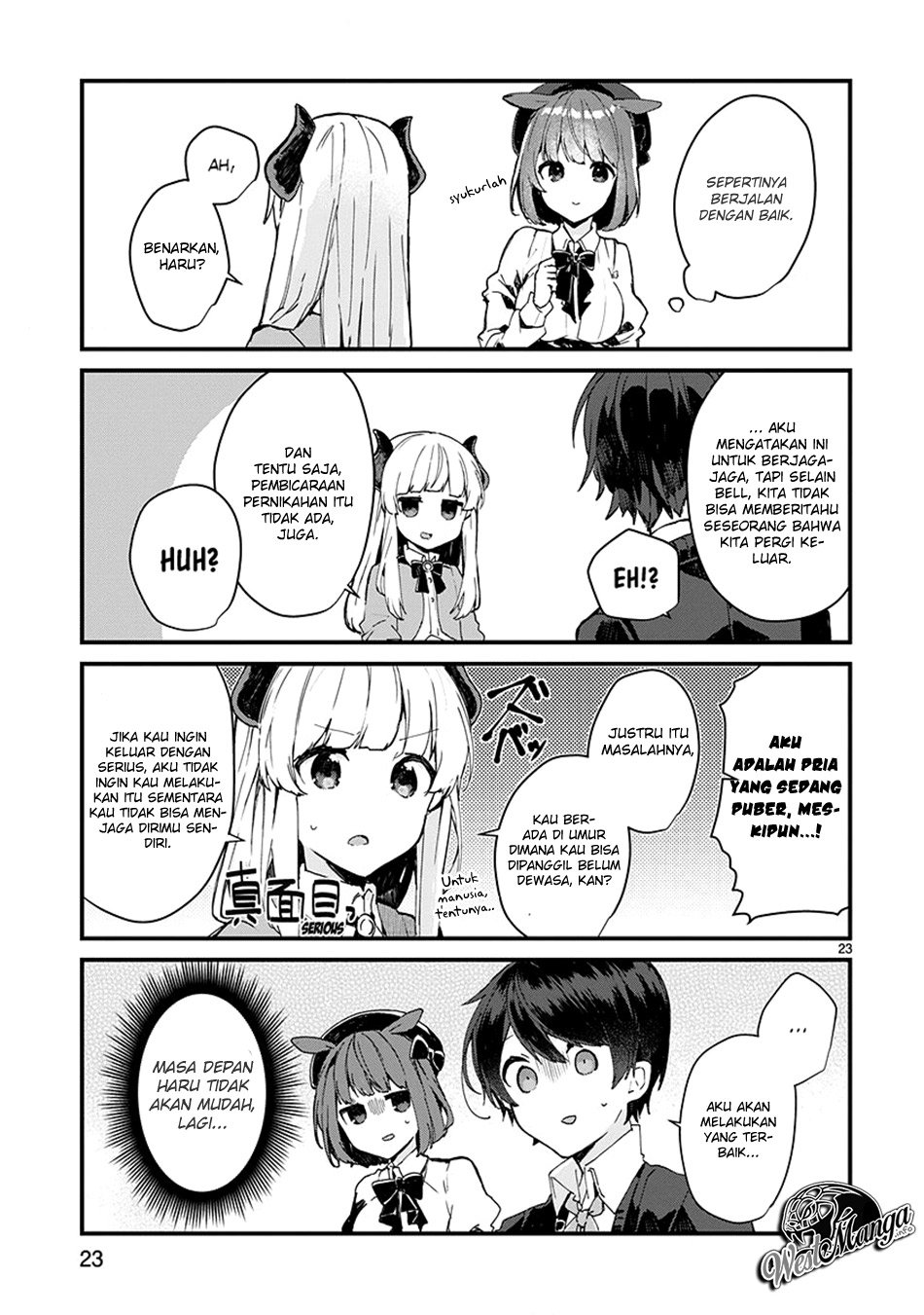Maou-sama to Kekkonshitai chapter 6 halaman 25