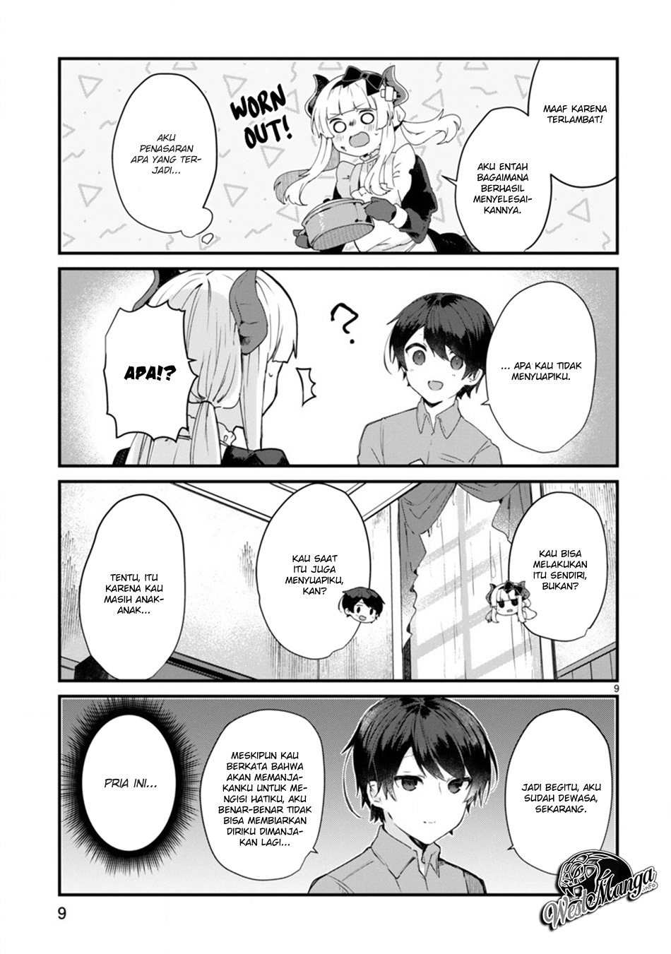 Maou-sama to Kekkonshitai chapter 9 halaman 11