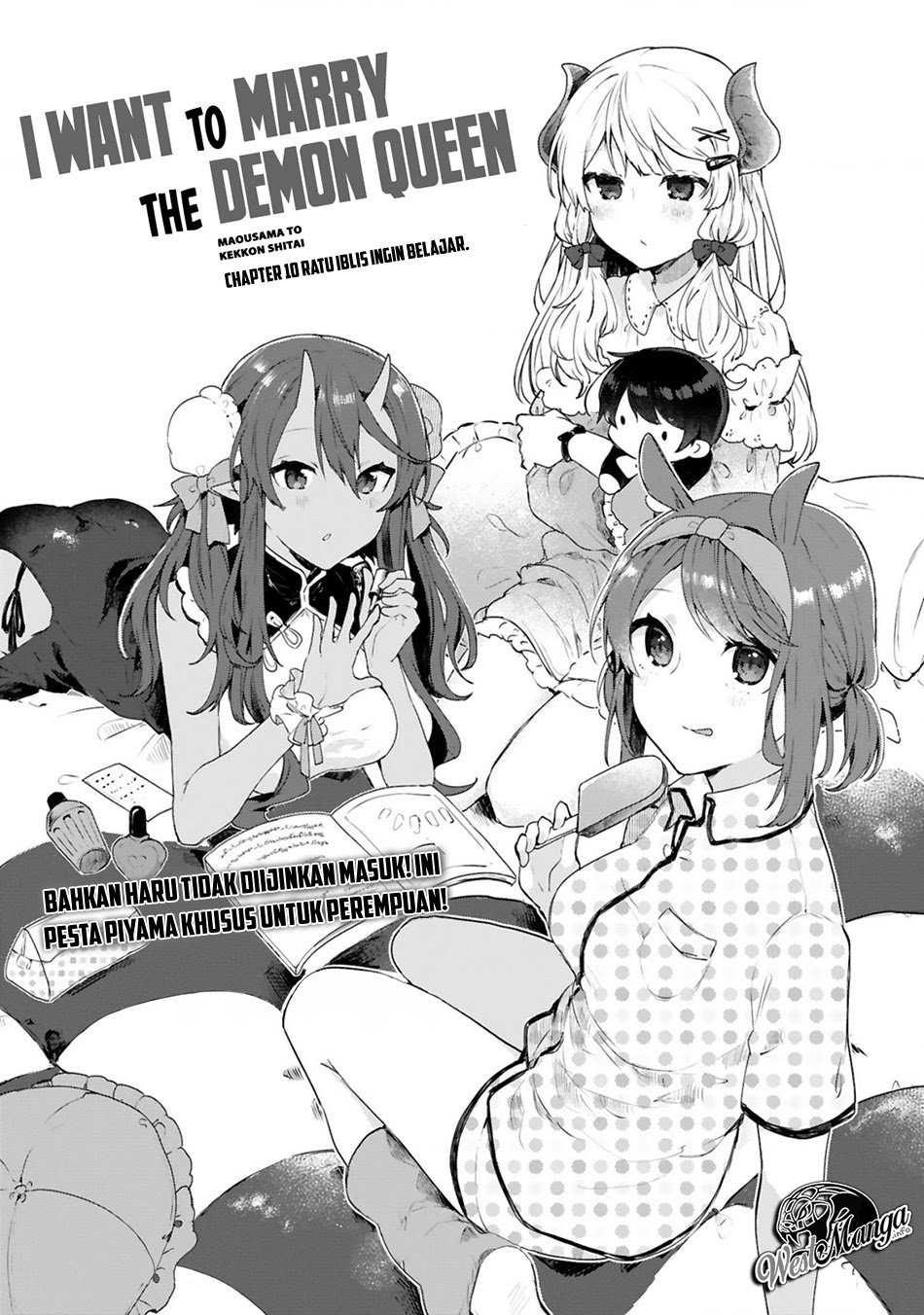 Maou-sama to Kekkonshitai chapter 10 halaman 5