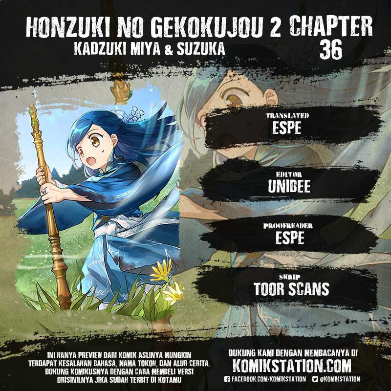 Honzuki no Gekokujou: Part 2 Chapter 36