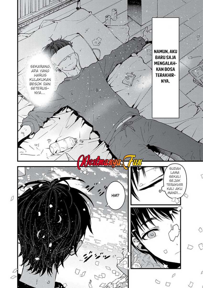 Ore, Yuusha janai desu kara. – VR Sekai no Chouten ni Kunrin Seshi Otoko. Tenseishi, Level 1 no Mushoku kara Restart suru Chapter 01