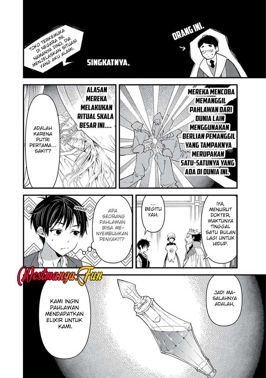 Ore, Yuusha janai desu kara. – VR Sekai no Chouten ni Kunrin Seshi Otoko. Tenseishi, Level 1 no Mushoku kara Restart suru Chapter 01