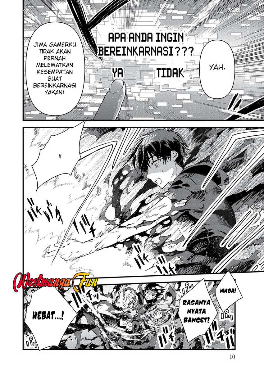 Ore, Yuusha janai desu kara. – VR Sekai no Chouten ni Kunrin Seshi Otoko. Tenseishi, Level 1 no Mushoku kara Restart suru Chapter 01
