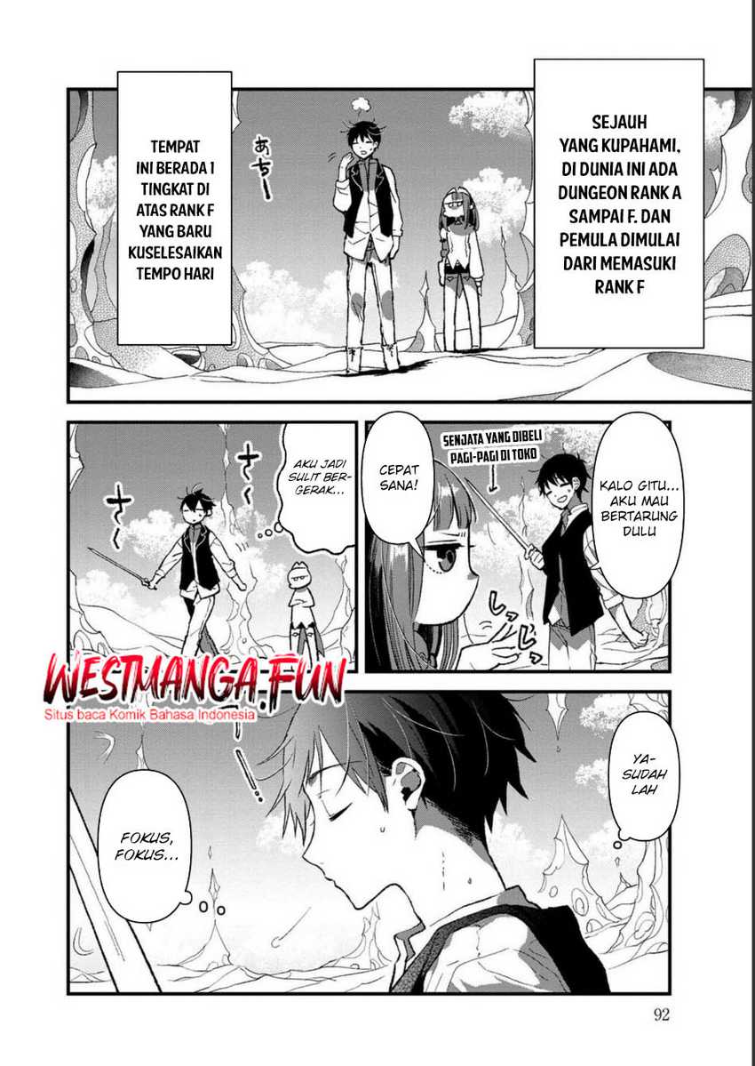 Ore, Yuusha janai desu kara. – VR Sekai no Chouten ni Kunrin Seshi Otoko. Tenseishi, Level 1 no Mushoku kara Restart suru Chapter 03