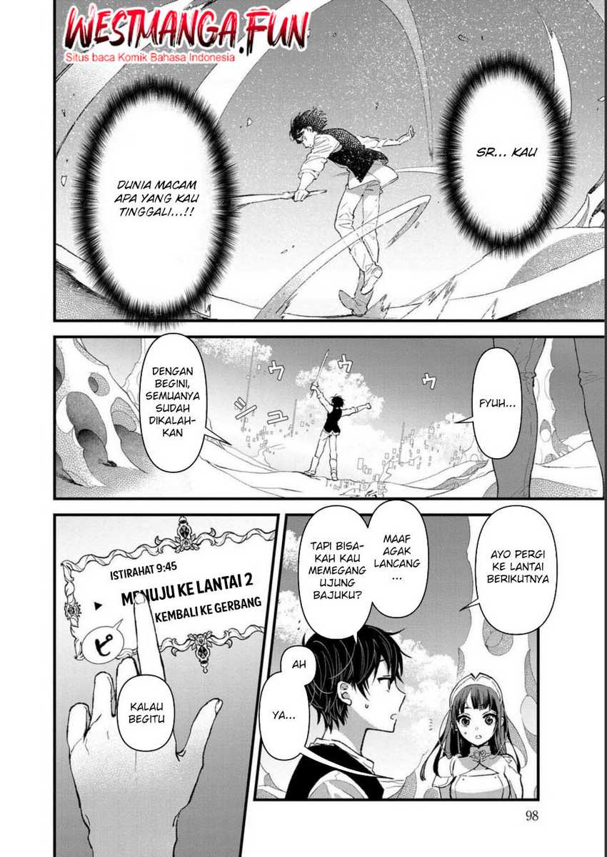 Ore, Yuusha janai desu kara. – VR Sekai no Chouten ni Kunrin Seshi Otoko. Tenseishi, Level 1 no Mushoku kara Restart suru Chapter 03