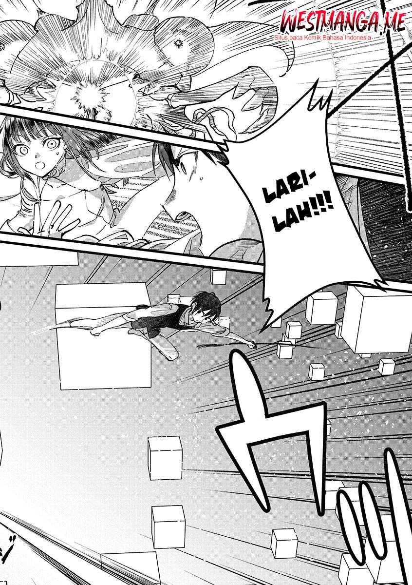 Ore, Yuusha janai desu kara. – VR Sekai no Chouten ni Kunrin Seshi Otoko. Tenseishi, Level 1 no Mushoku kara Restart suru Chapter 38 bahasa Indonesia page 7