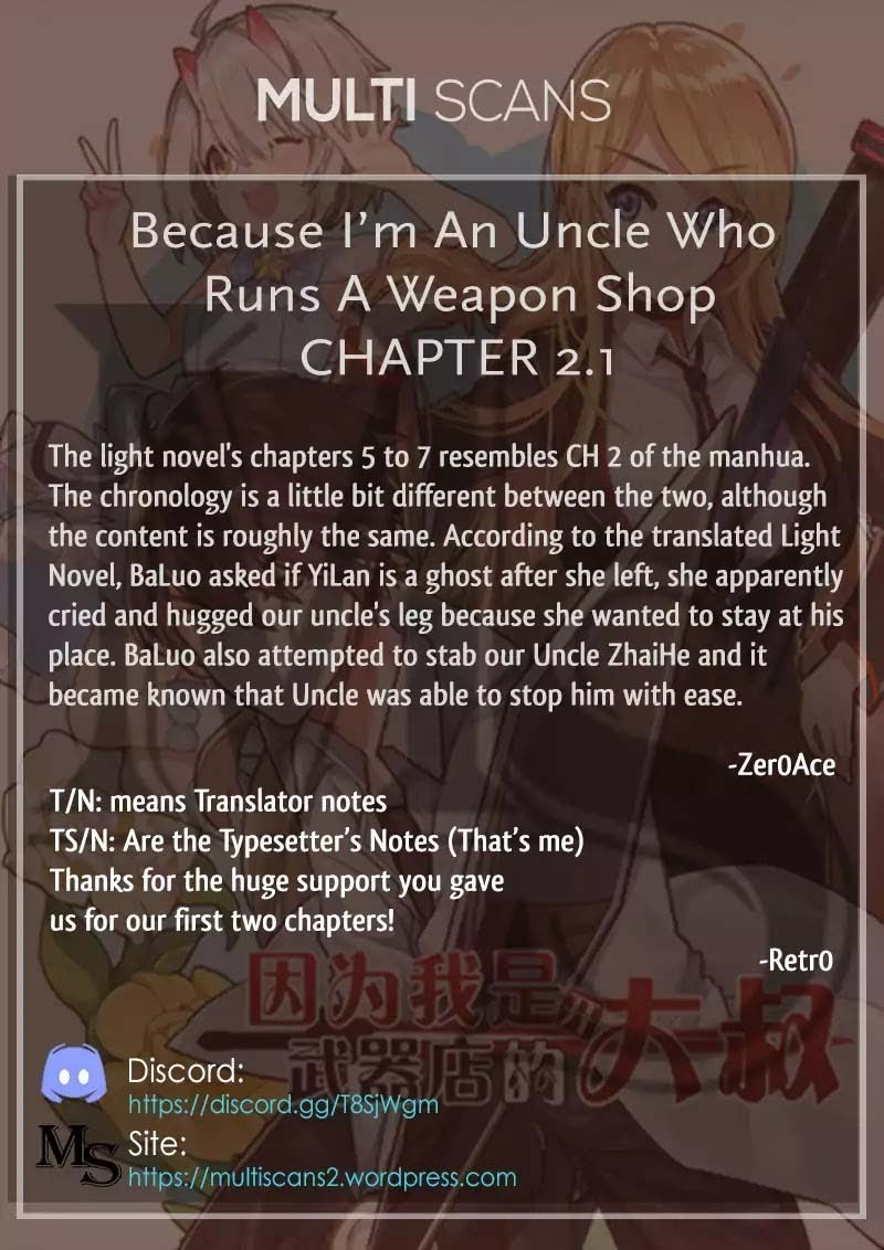 Because I'm An Uncle who Runs A Weapon Shop chapter 2.1 halaman 48