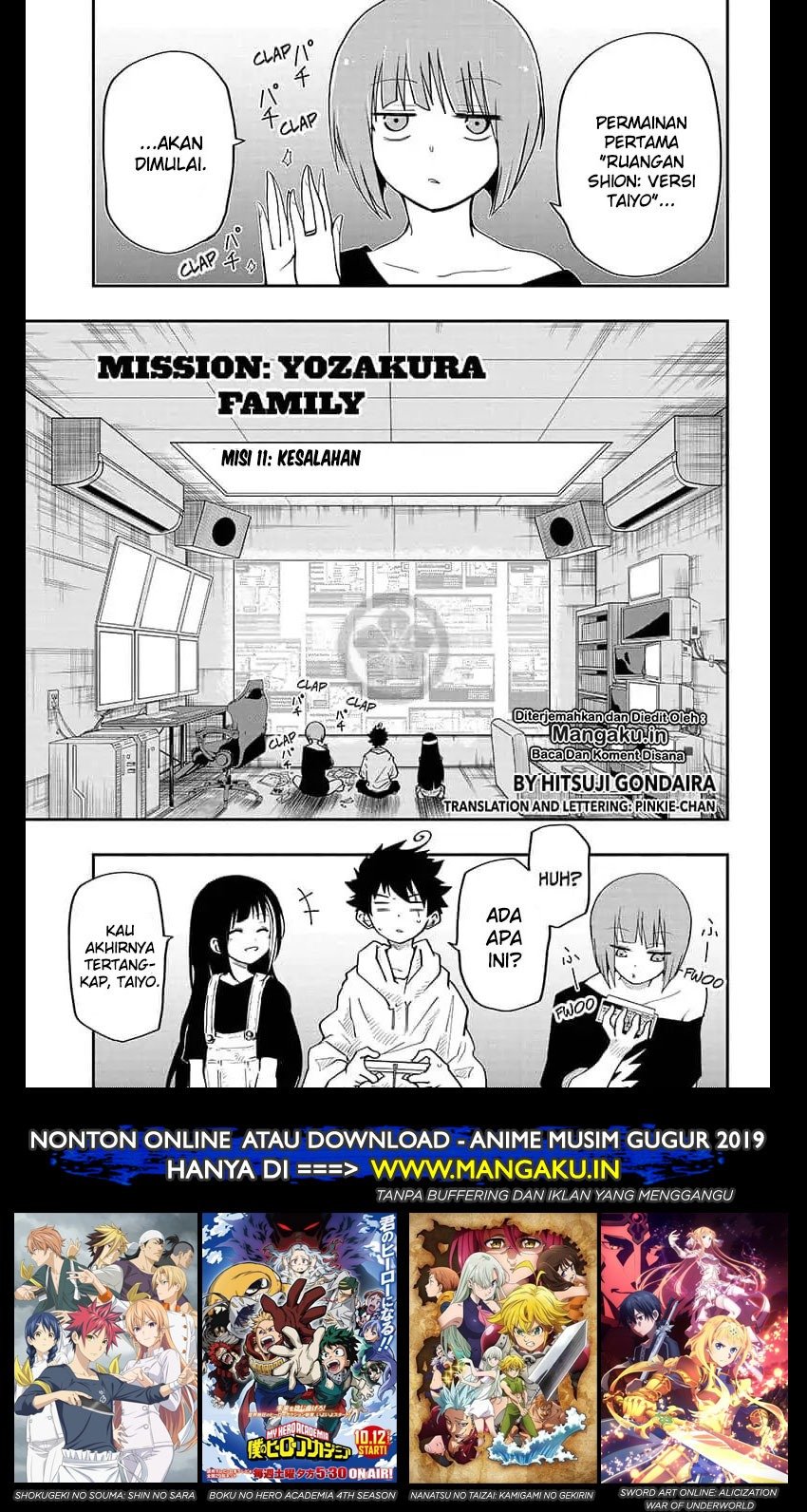 Mission: Yozakura Family Chapter 11
