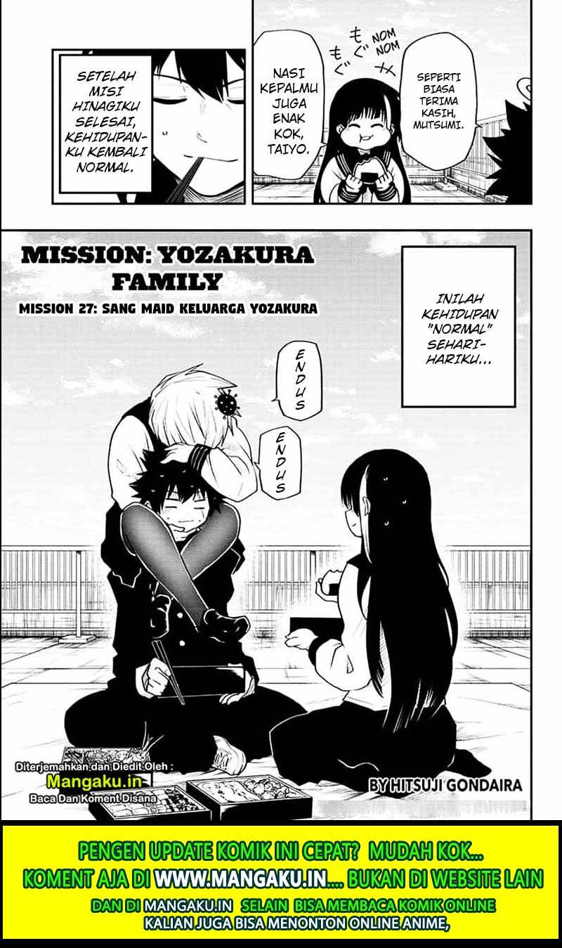 Mission: Yozakura Family Chapter 27