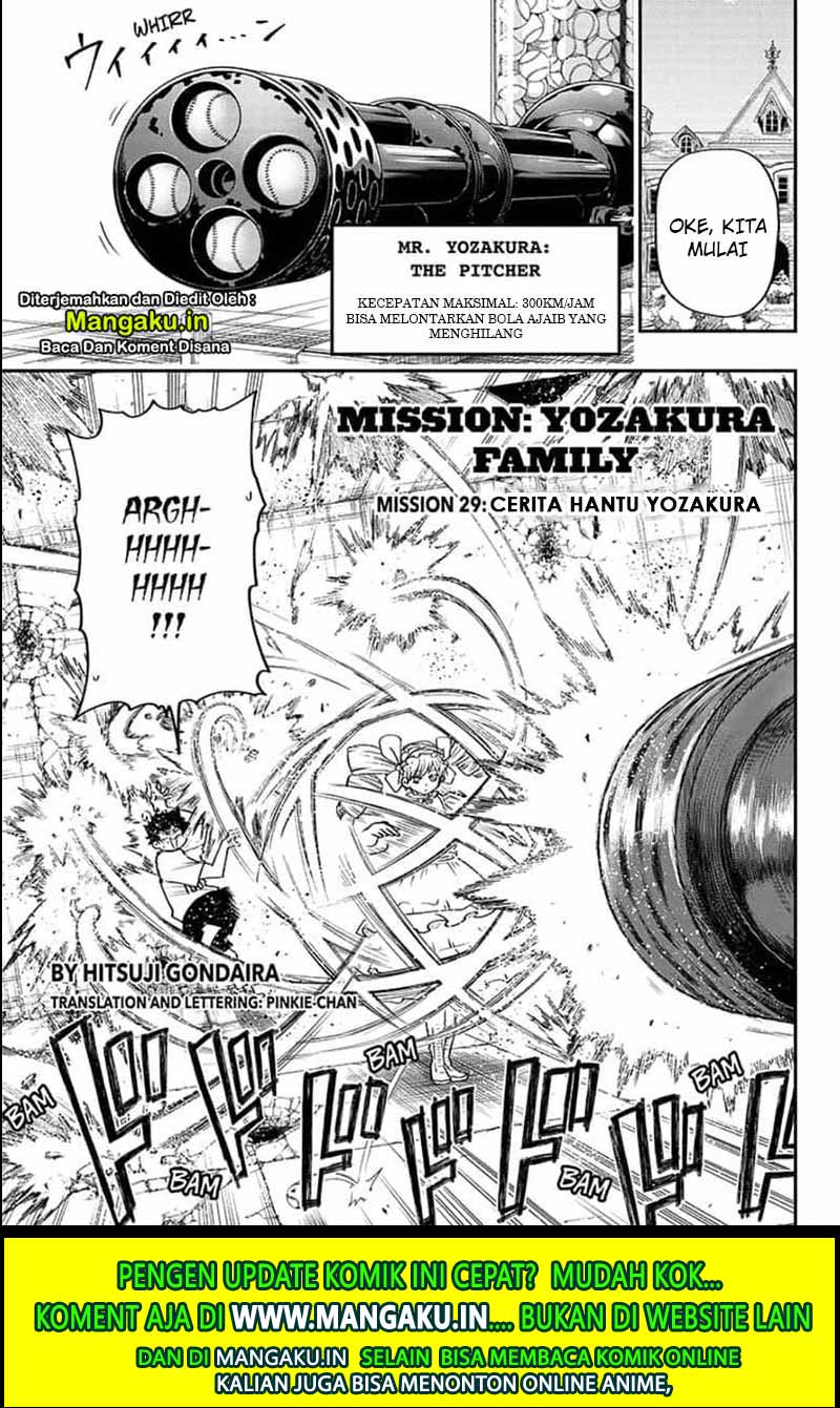 Mission: Yozakura Family Chapter 29