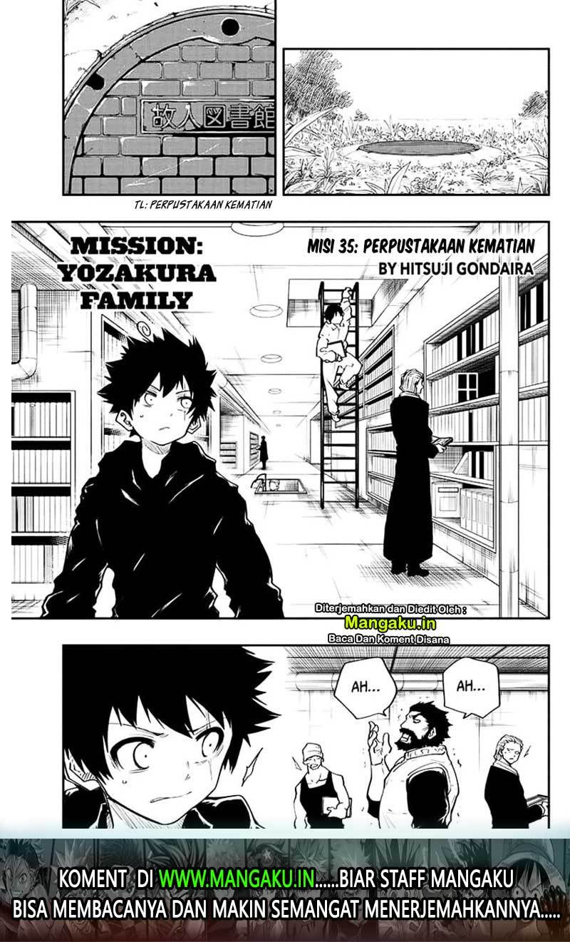 Mission: Yozakura Family Chapter 35