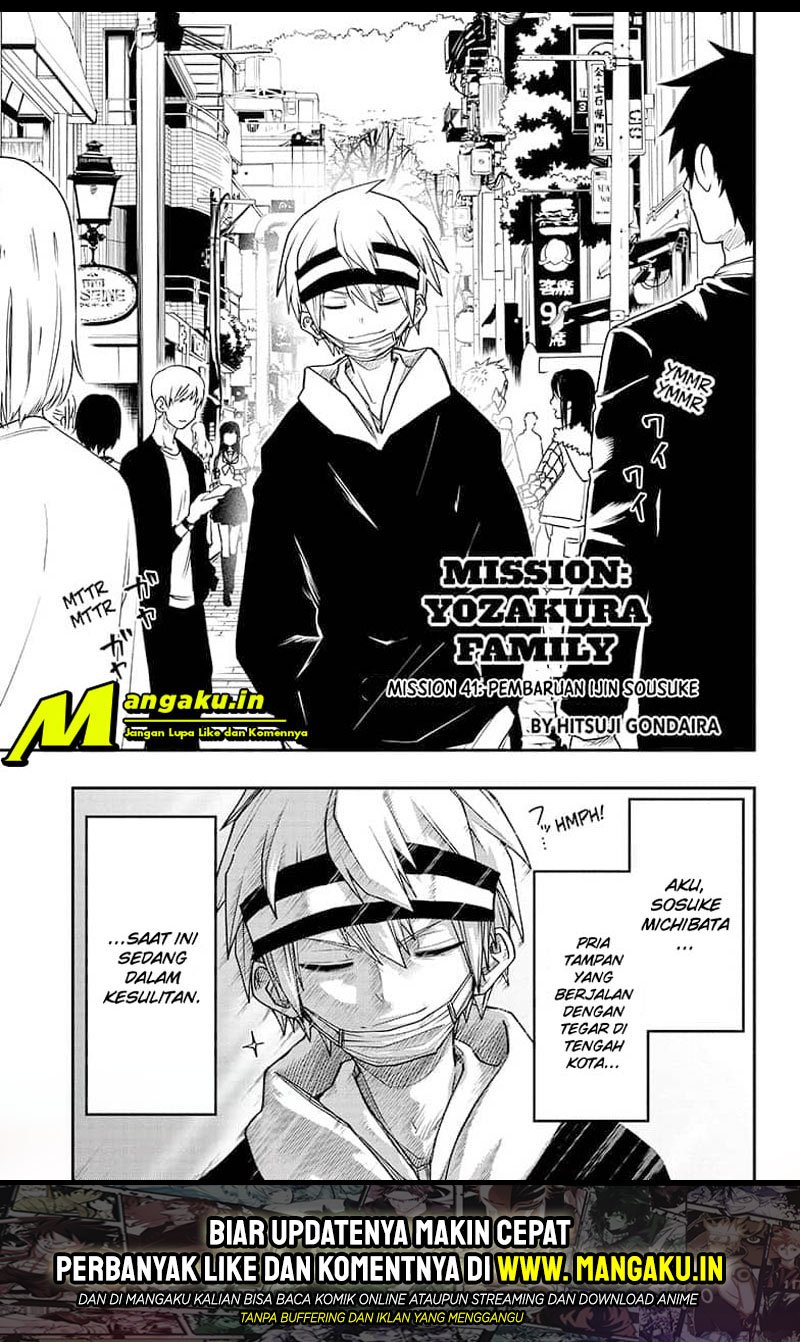 Mission: Yozakura Family Chapter 41