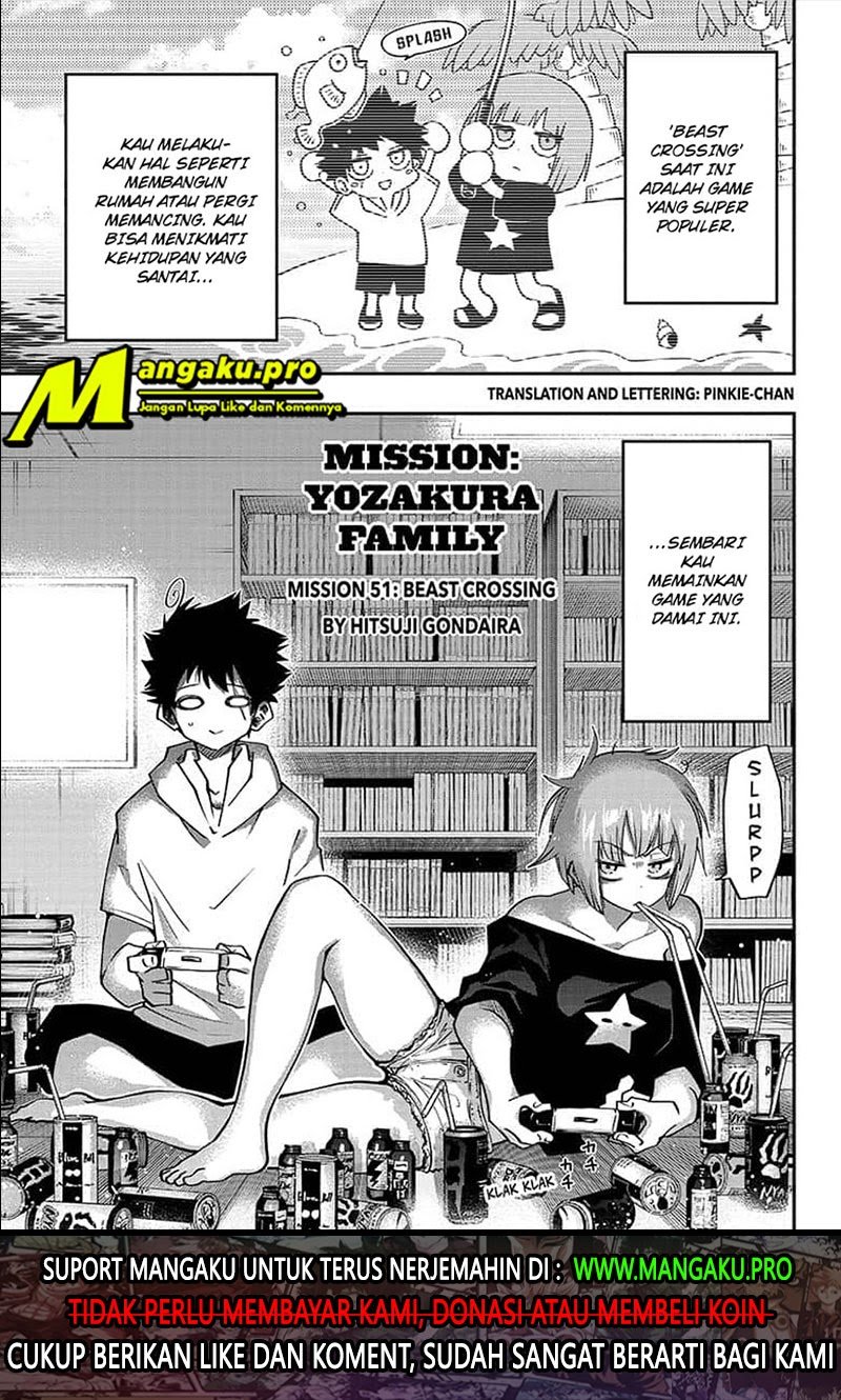 Mission: Yozakura Family Chapter 51