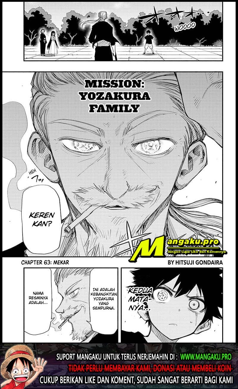 Mission: Yozakura Family Chapter 63