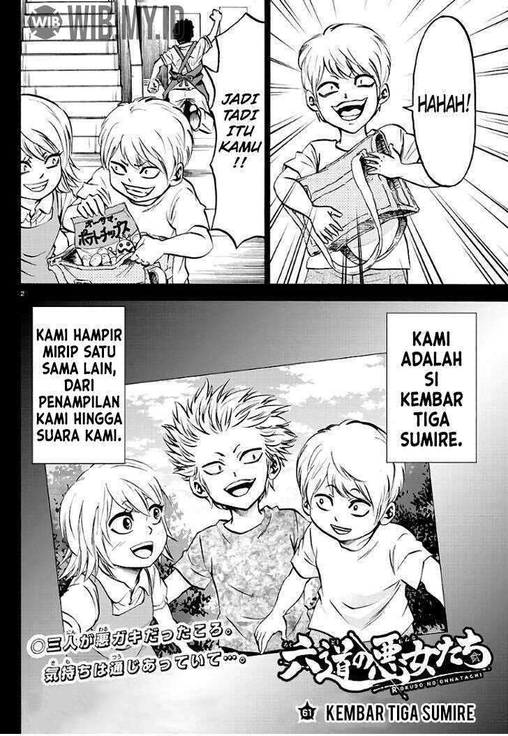 Rokudou no Onna-tachi chapter 61 halaman 4