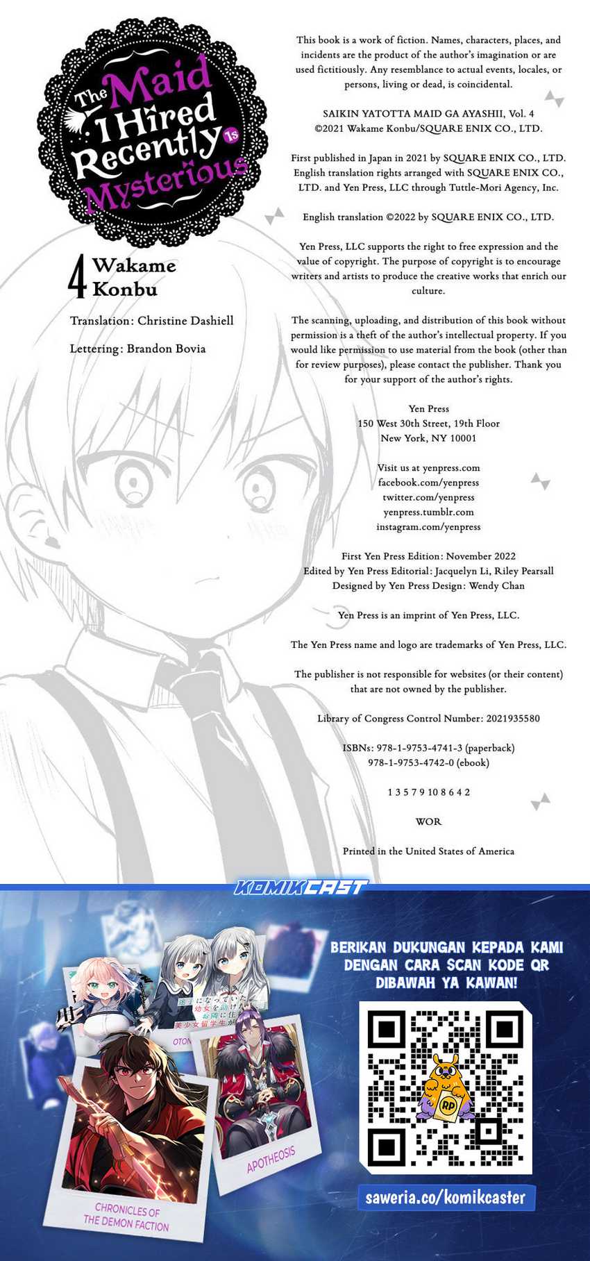 My Recently Hired Maid Is Suspicious Chapter 42