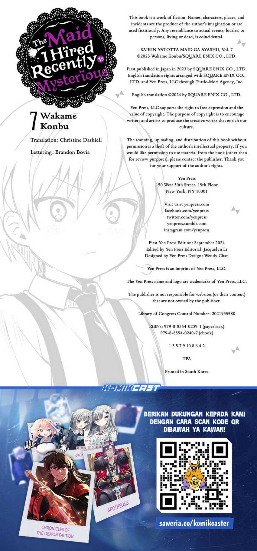 My Recently Hired Maid Is Suspicious Chapter 62