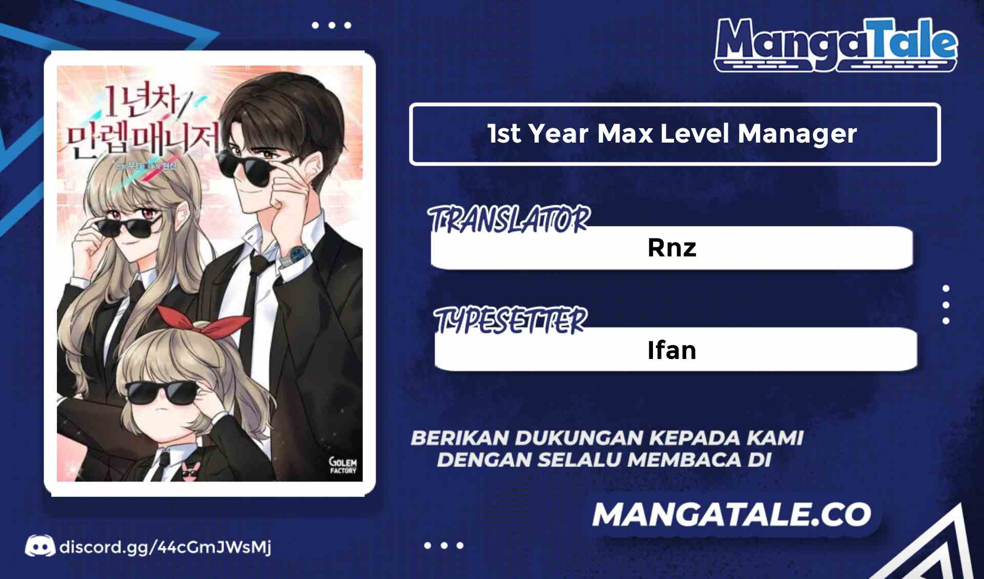 1st Year Max Level Manager Chapter 80
