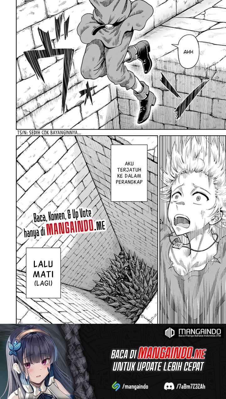 Dungeon ni Hisomu Yandere na Kanojo ni Ore wa Nando mo Korosareru chapter 2.2 halaman 13