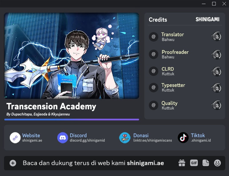 Transcension Academy Chapter 156