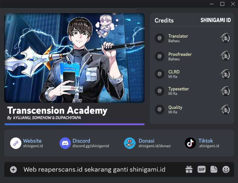 Transcension Academy Chapter 47