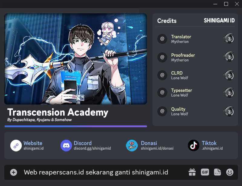 Transcension Academy Chapter 48
