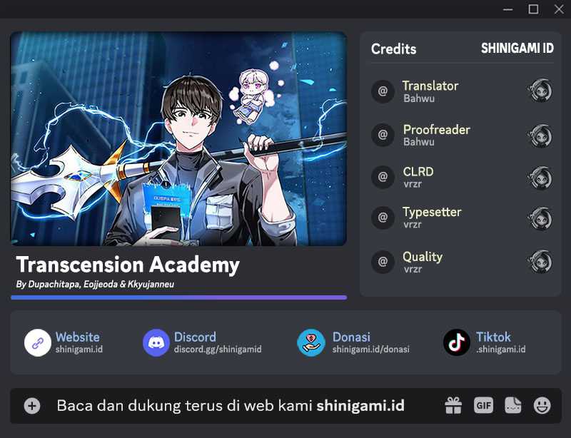 Transcension Academy Chapter 70