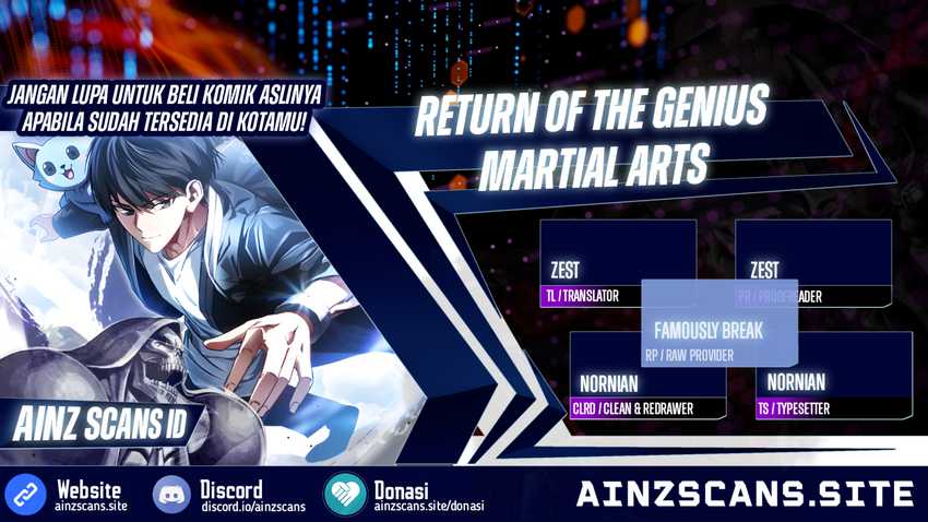 Return Of The Martial Arts Genius Chapter 02