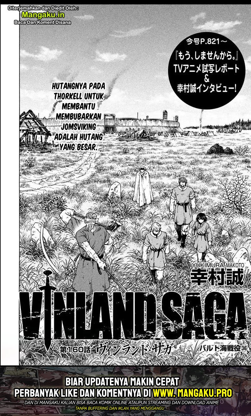 Vinland Saga Chapter 160