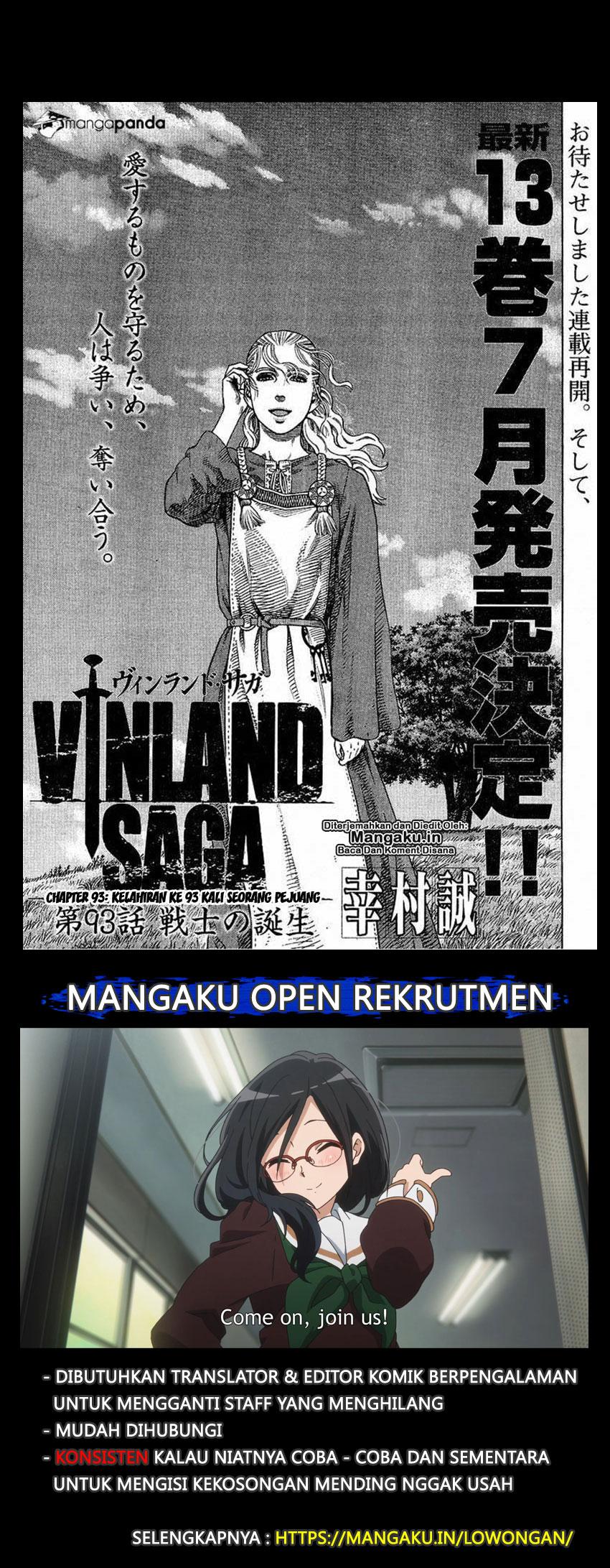 Vinland Saga Chapter 93 page 1