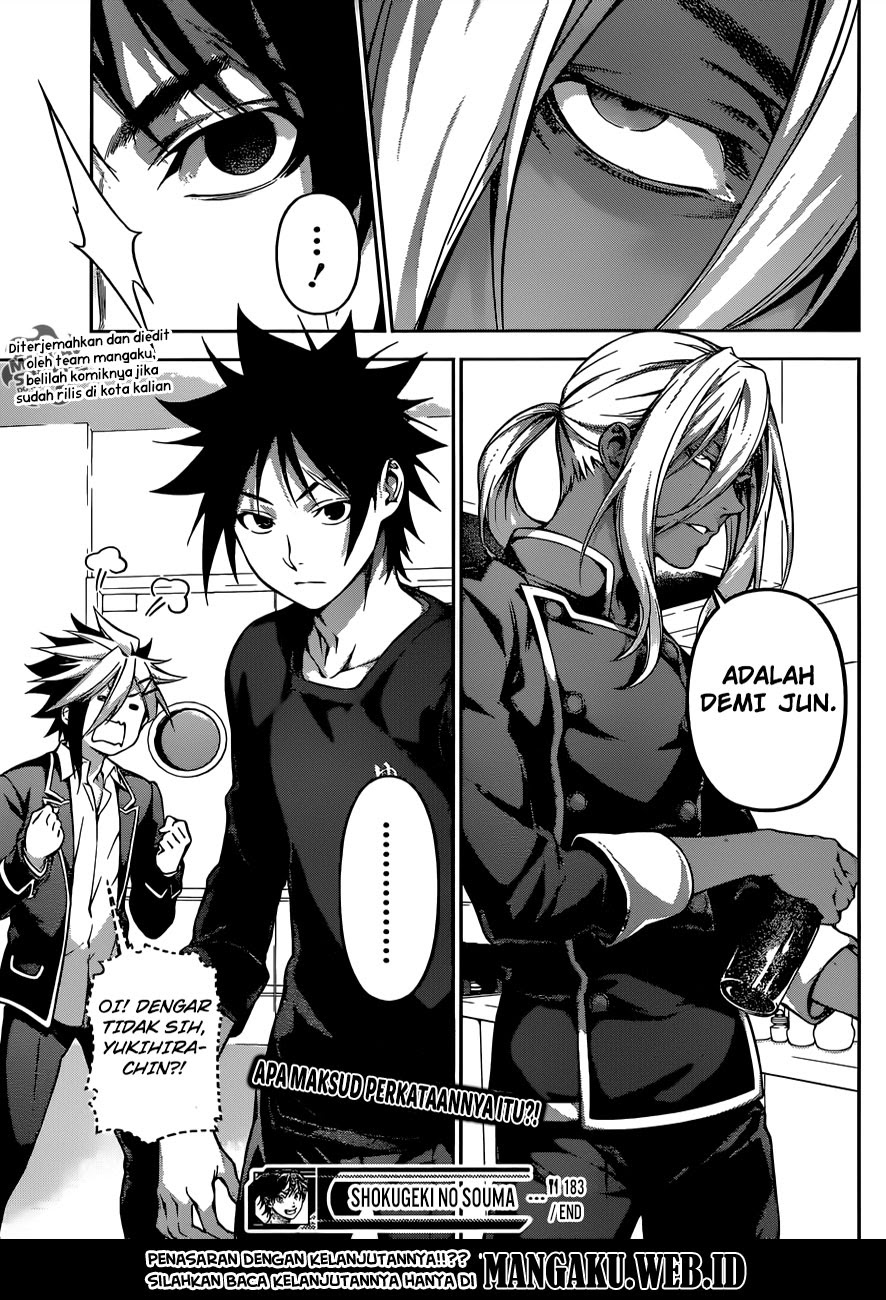 Shokugeki No Souma Chapter 183