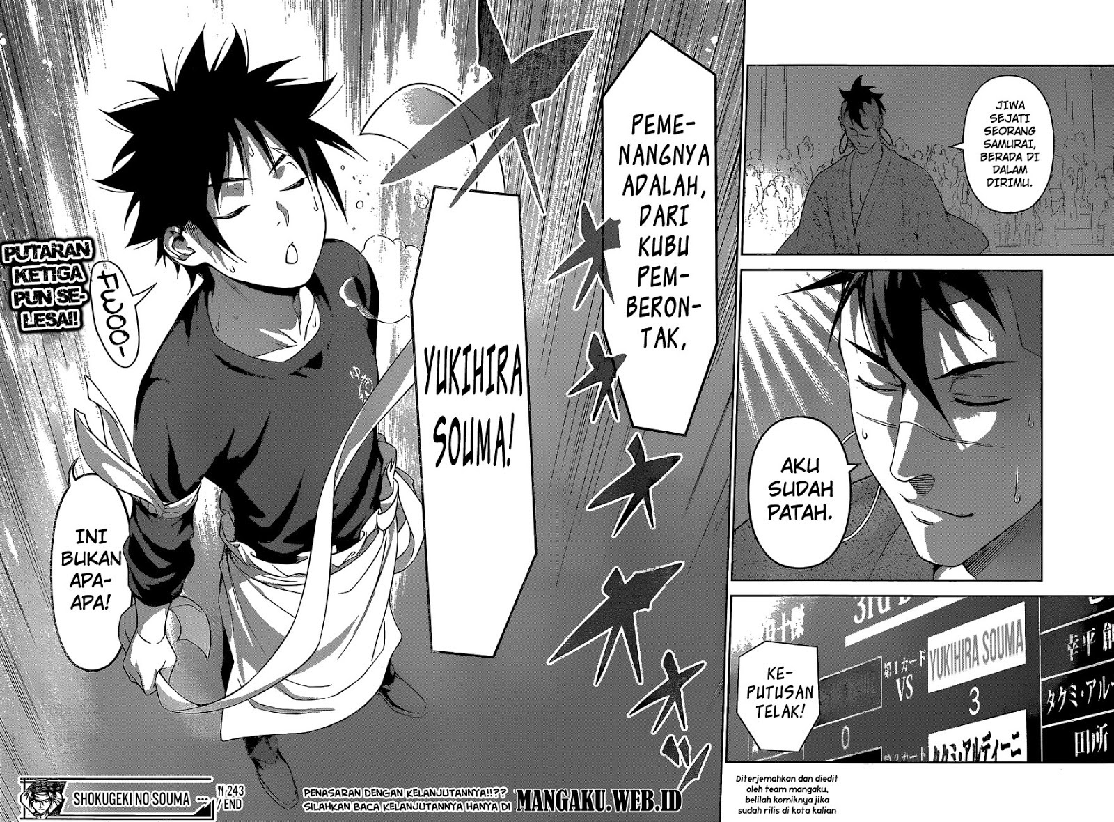 Shokugeki No Souma Chapter 243