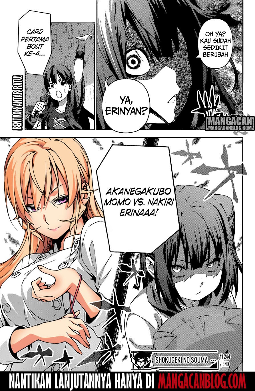 Shokugeki No Souma Chapter 244