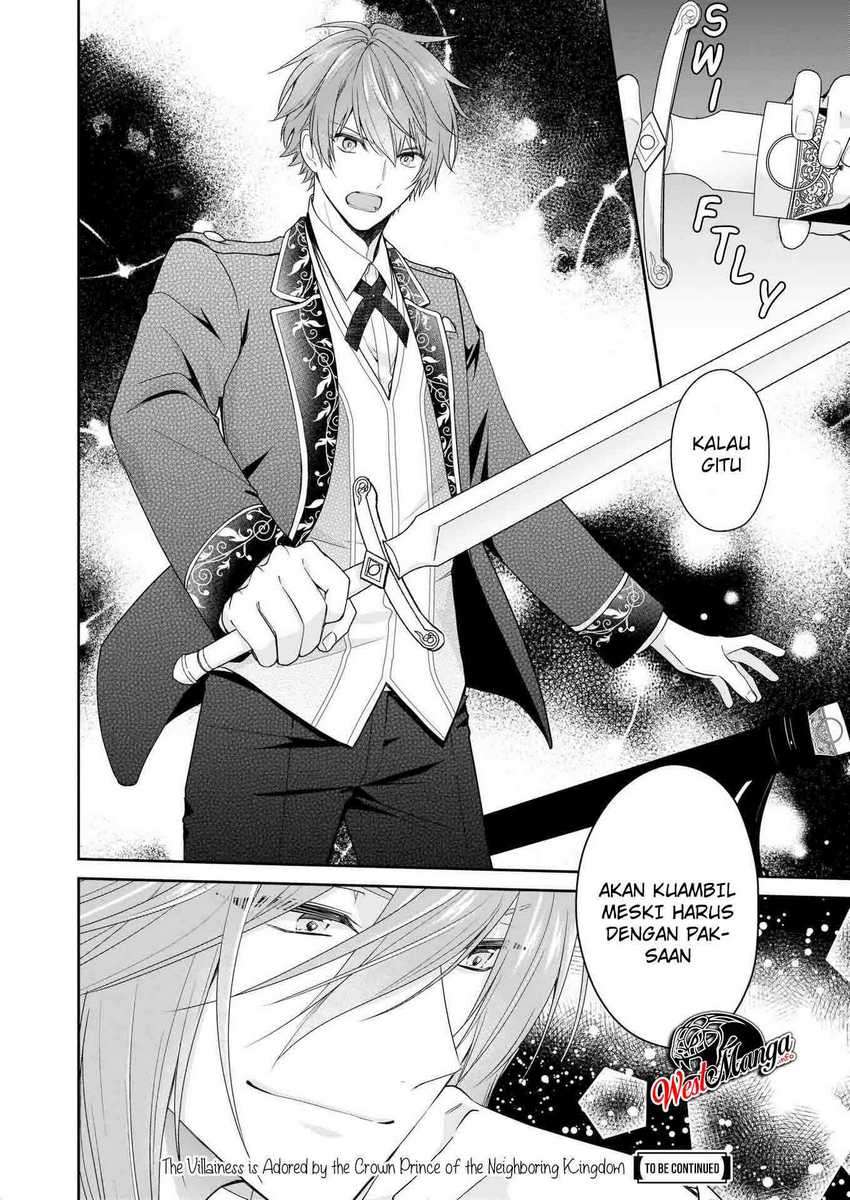 Akuyaku Reijou wa Ringoku no Outaishi ni Dekiai sareru chapter 20 halaman 34
