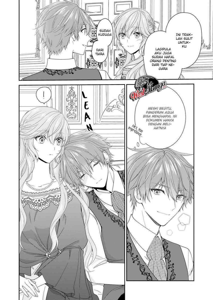 Akuyaku Reijou wa Ringoku no Outaishi ni Dekiai sareru chapter 23 halaman 8