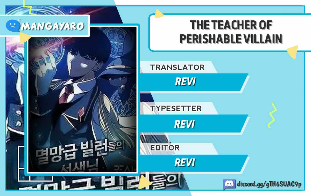 The Teacher of Perishable Villains Chapter 05