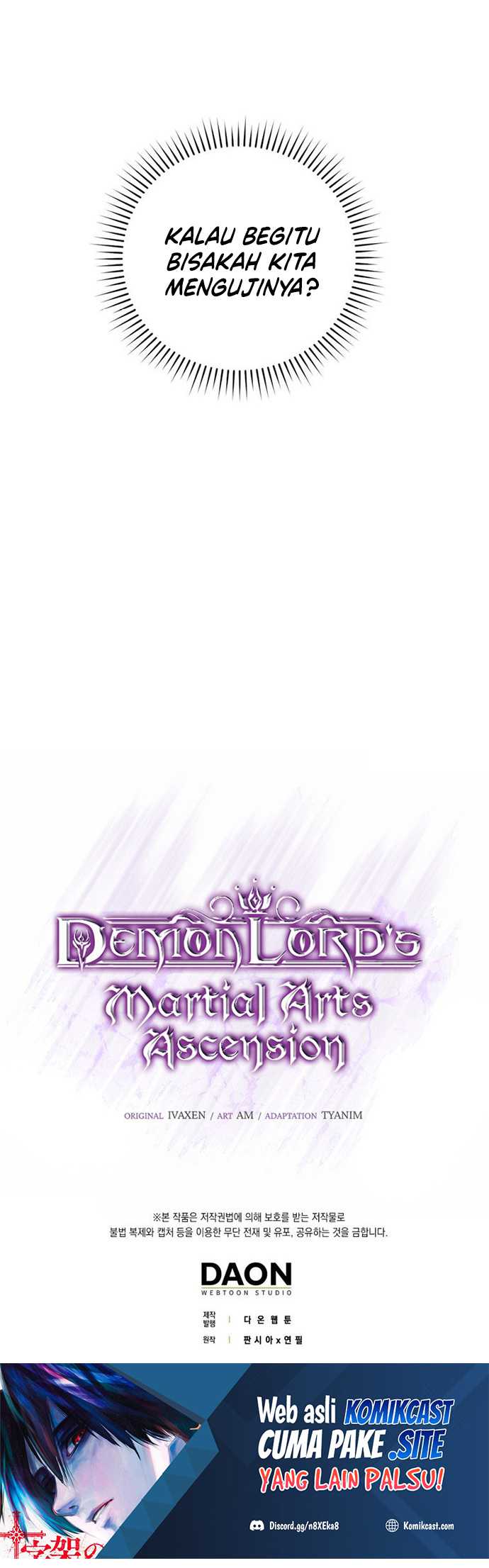 Demon Lord’s Martial Arts Ascension Chapter 12