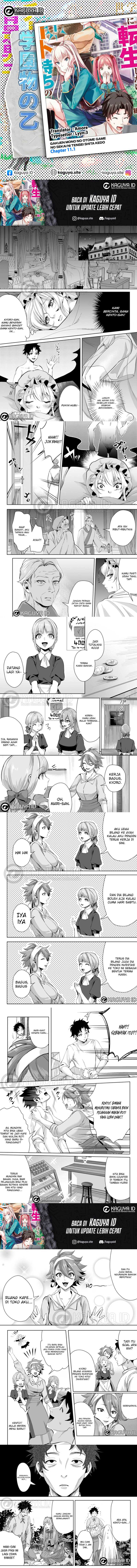 Gakuenmono No Otome Game No Sekai Ni Tensei Shita Kedo, Cheat-Mochi No Haikei Danshi Seitodatta You Desu Chapter 11.1 page 0