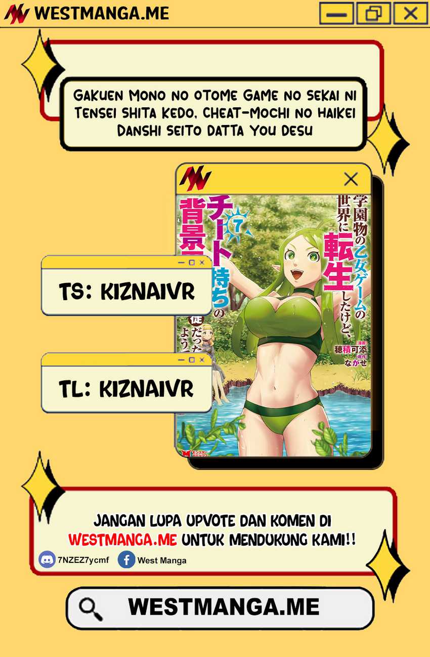 Gakuenmono No Otome Game No Sekai Ni Tensei Shita Kedo, Cheat-Mochi No Haikei Danshi Seitodatta You Desu Chapter 15 page 0