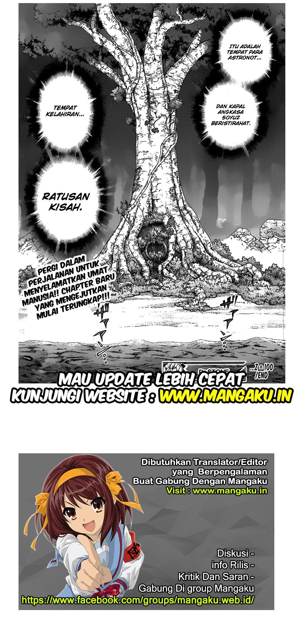 Dr Stone Chapter 100
