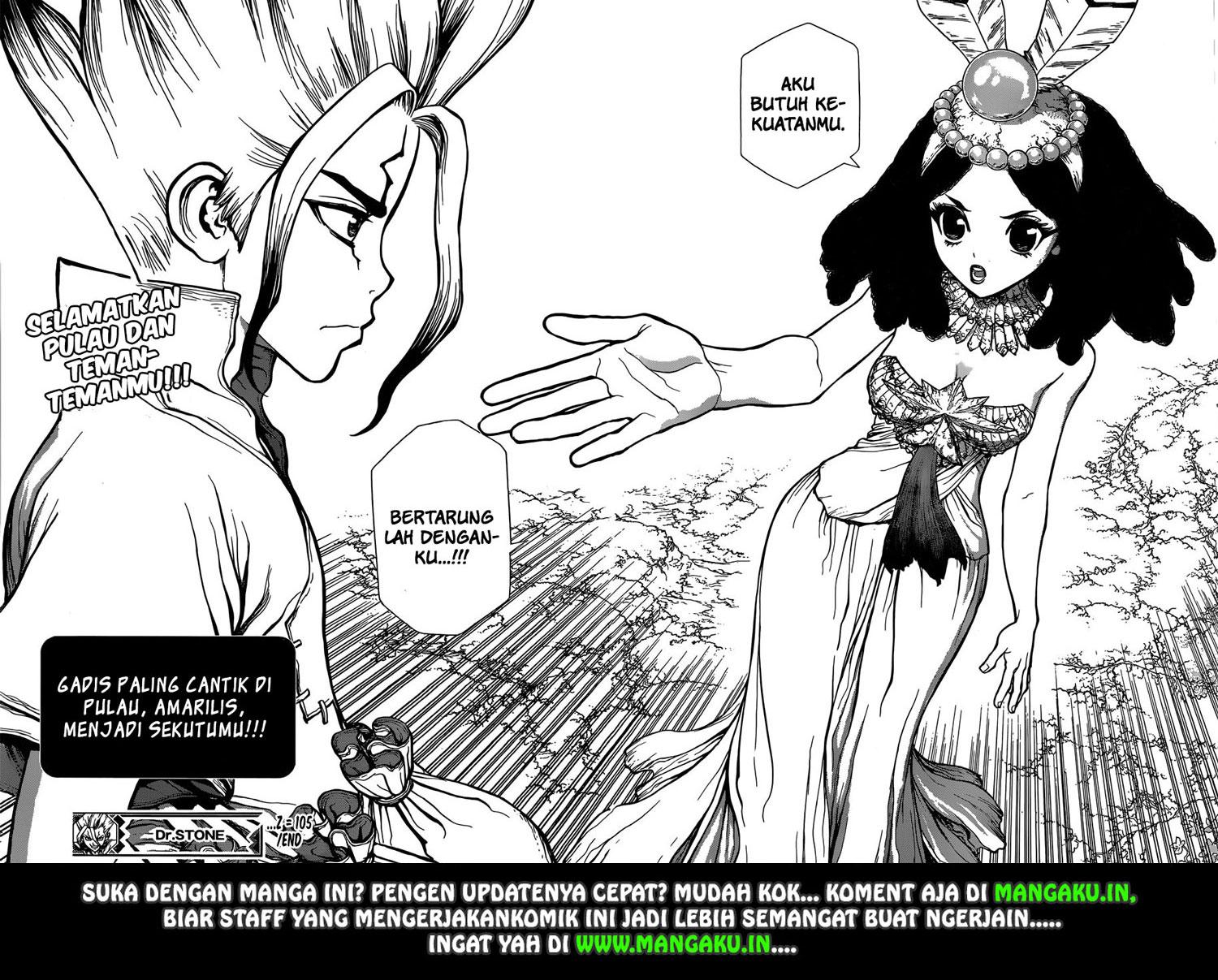 Dr Stone Chapter 105