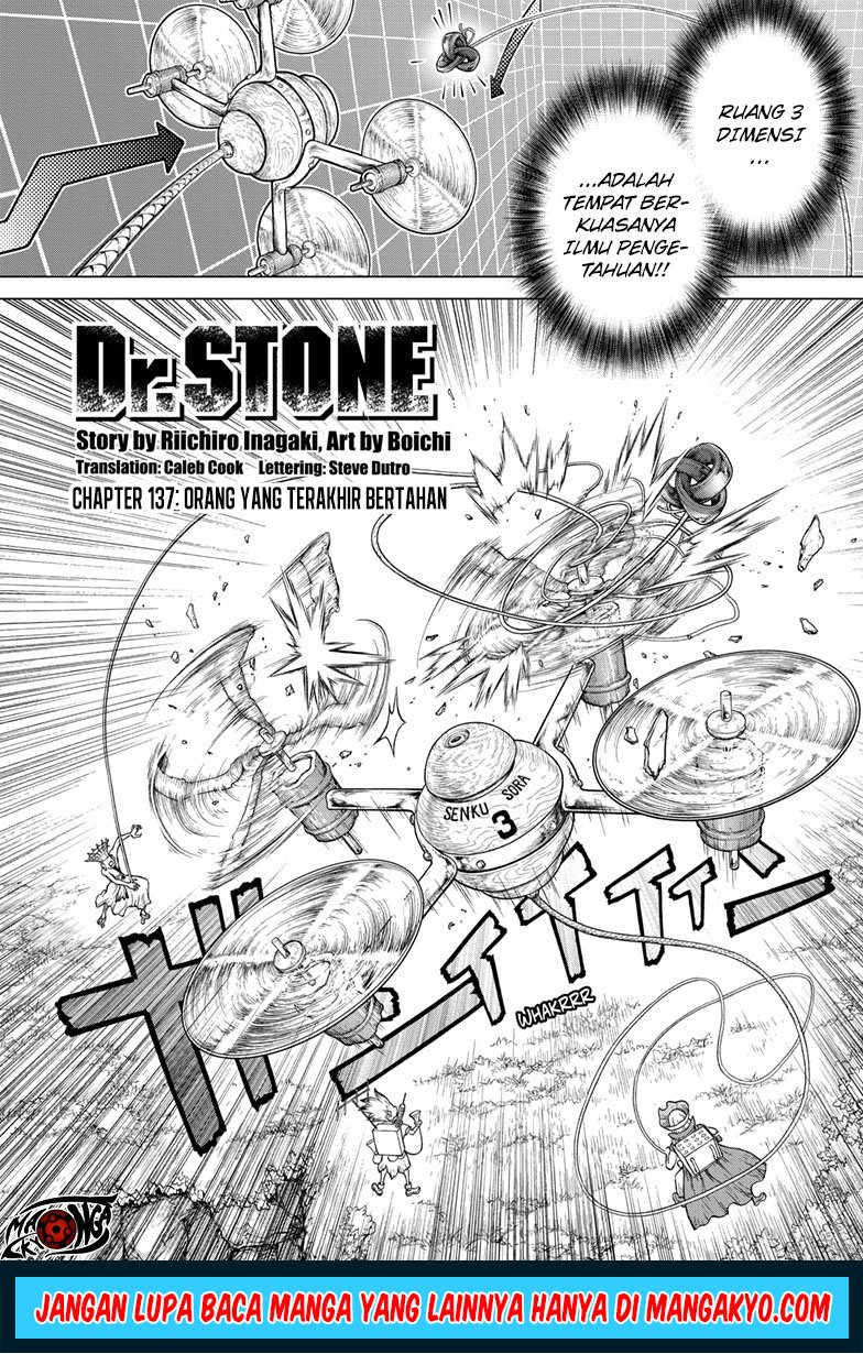 Dr Stone Chapter 137