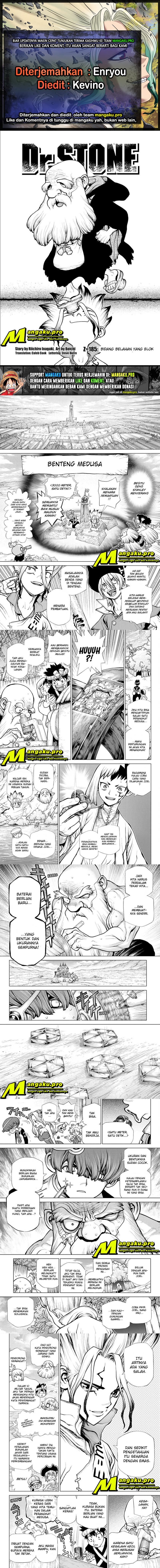 Dr Stone Chapter 185