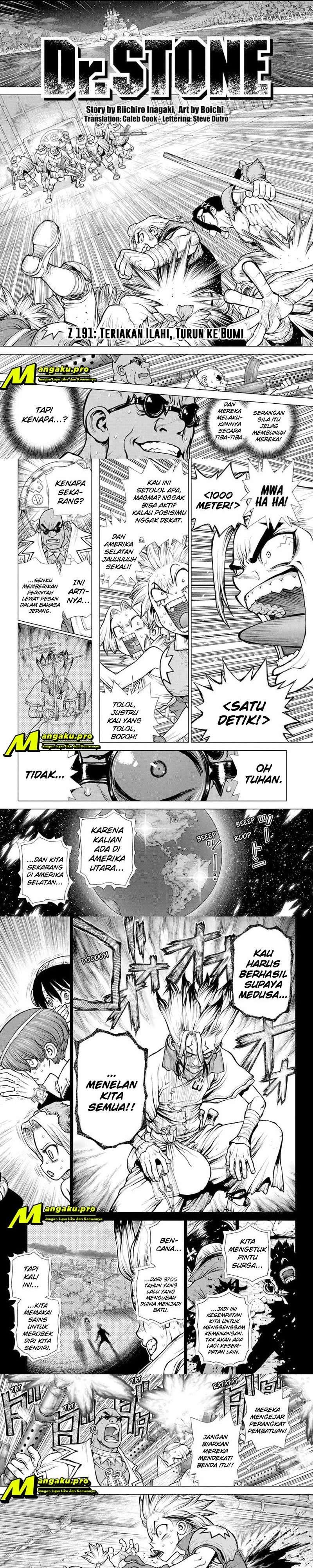 Dr Stone Chapter 191