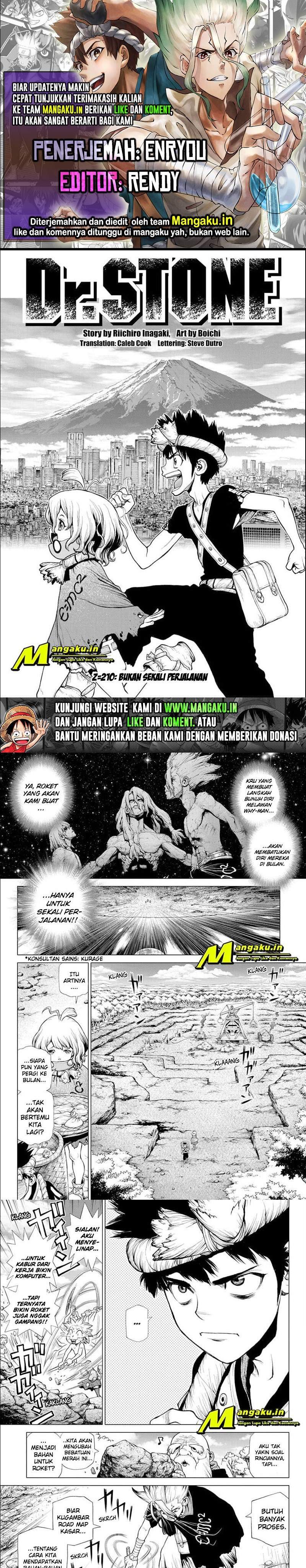 Dr Stone Chapter 210
